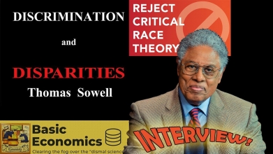 Thomas Sowell "Discrimination and Disparities" Interview on Critical Race Theory (CRT) & Slavery '19